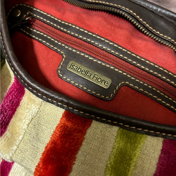 Vintage velvet Isabella Fiore bag - Picture 6 of 9